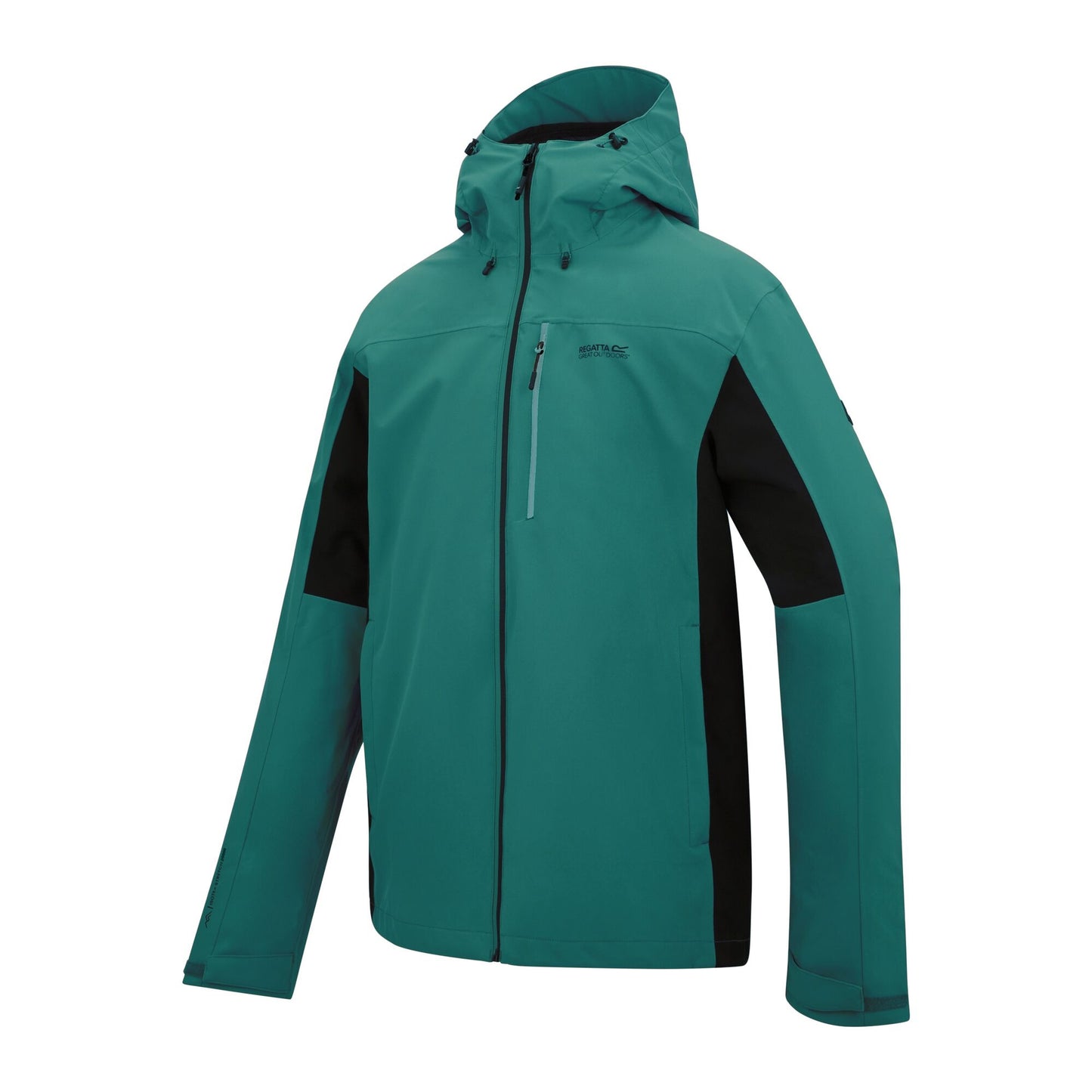 Dark Storm-Rusty Orange - Pack Shot - Regatta Mens Birchdale II Waterproof Jacket
