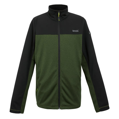 Nephrite Green-Black - Front - Regatta Mens Highton V Fleece Jacket
