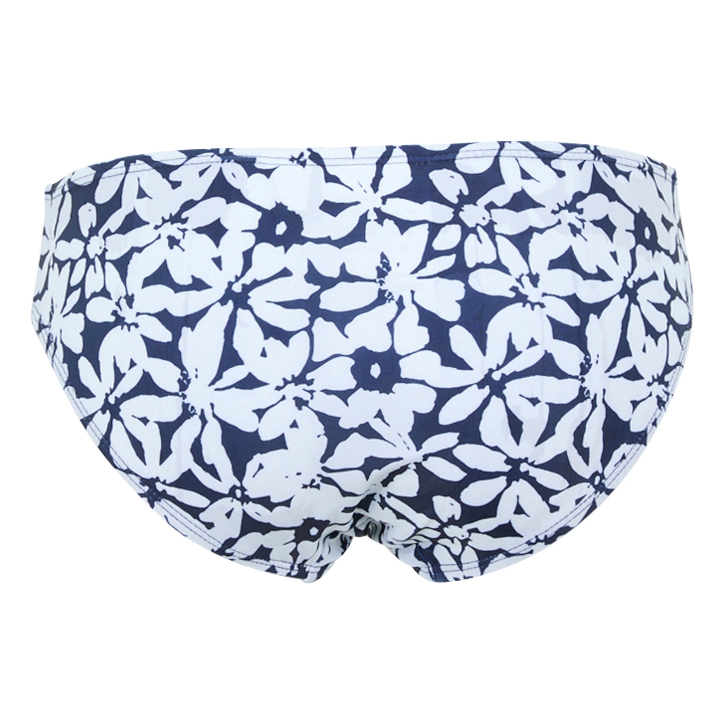 Navy-White - Back - Regatta Womens-Ladies Aceana Large Floral Bikini Bottoms