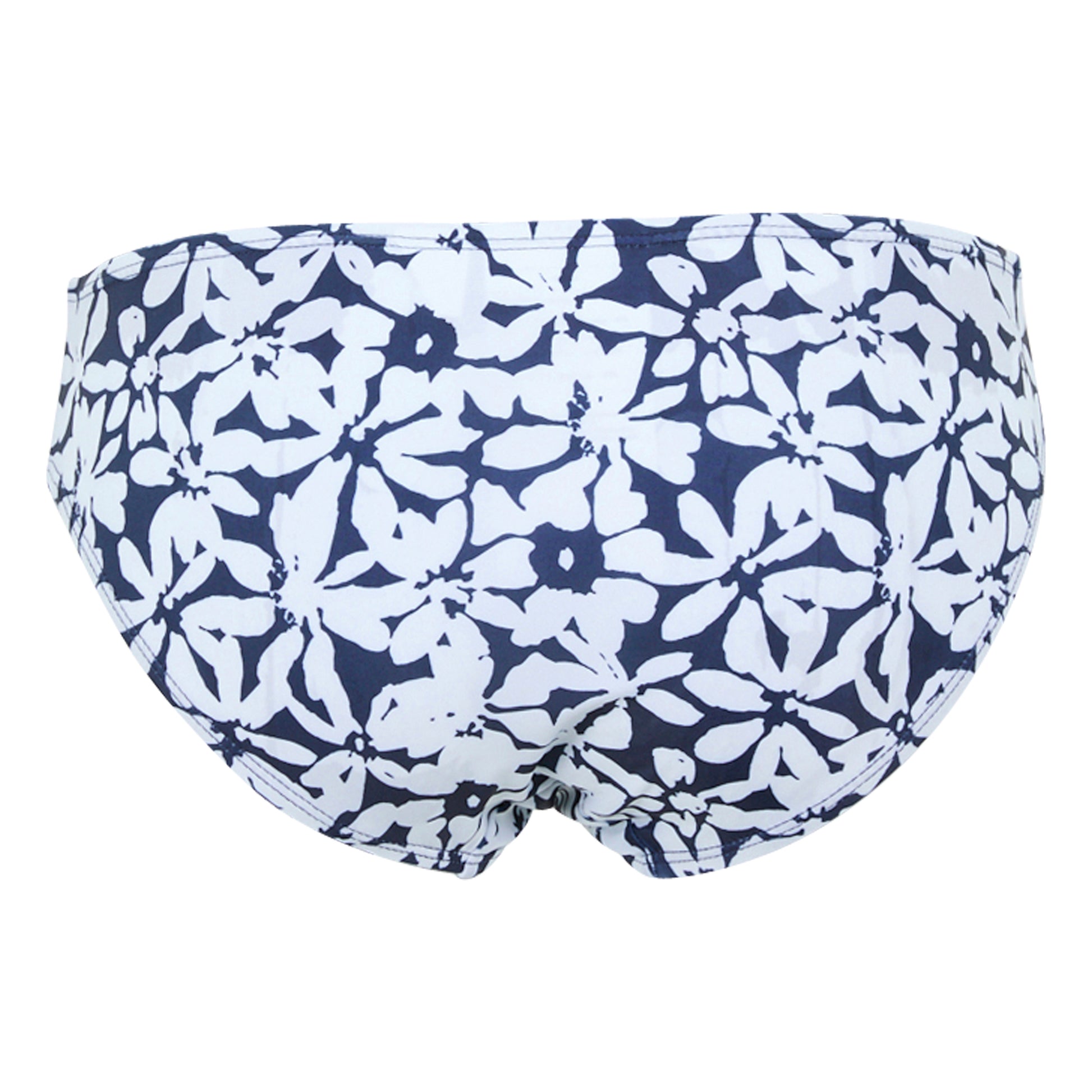 Navy-White - Back - Regatta Womens-Ladies Aceana Large Floral Bikini Bottoms