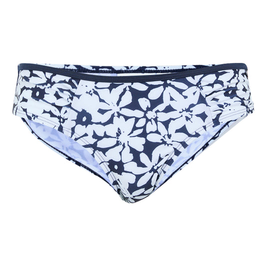 Navy-White - Front - Regatta Womens-Ladies Aceana Large Floral Bikini Bottoms