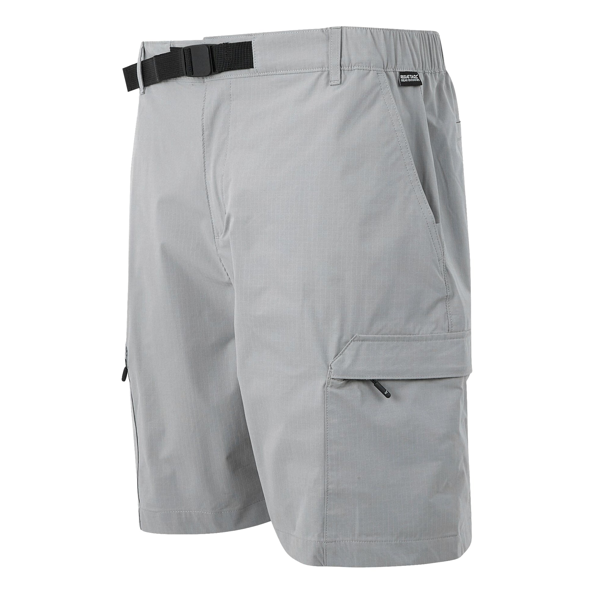 Storm Grey - Side - Regatta Mens Mallen Shorts