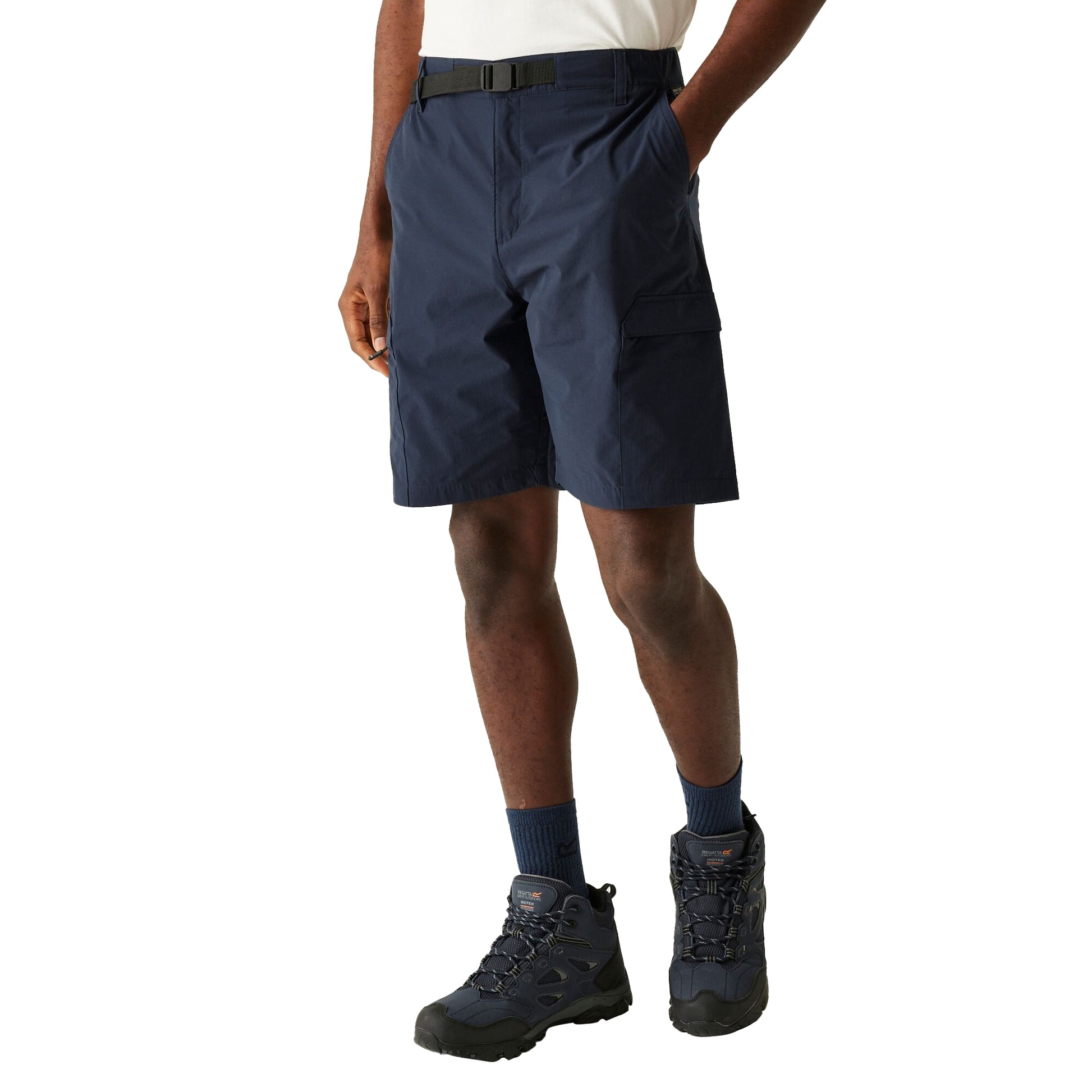 Navy - Lifestyle - Regatta Mens Mallen Shorts