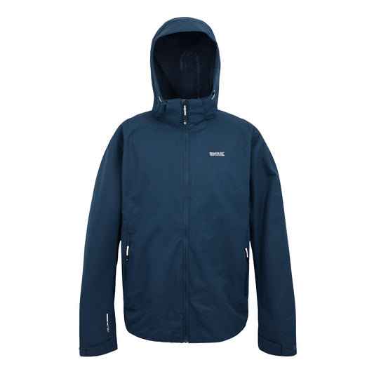Moonlight Denim - Front - Regatta Mens Oakhowe Waterproof Jacket