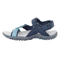 Navy-Stone Blue - Side - Regatta Womens-Ladies Santa Clara II Sandals