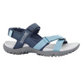 Navy-Stone Blue - Lifestyle - Regatta Womens-Ladies Santa Clara II Sandals