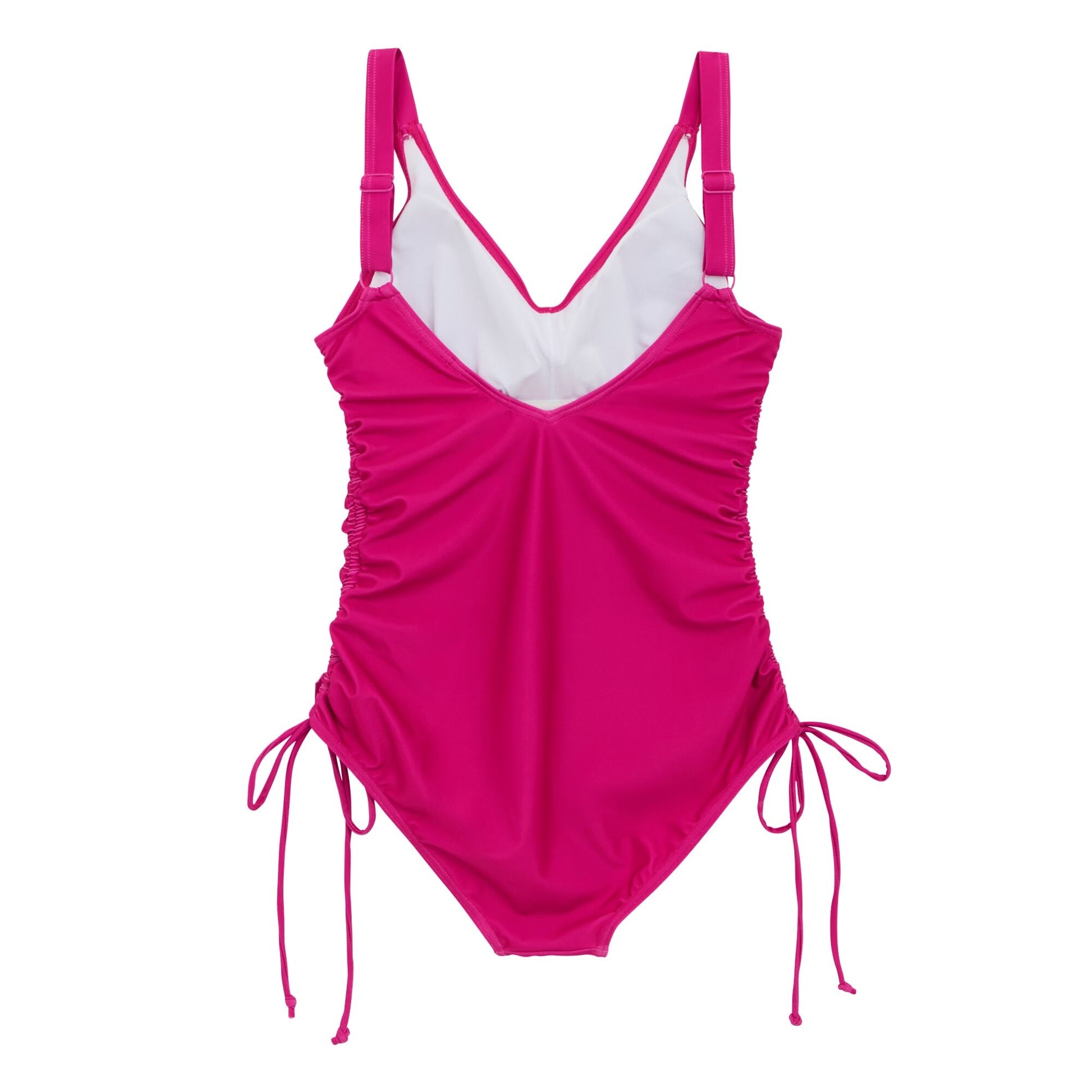 Pink Fusion - Back - Regatta Womens-Ladies Alinae Plain One Piece Swimsuit