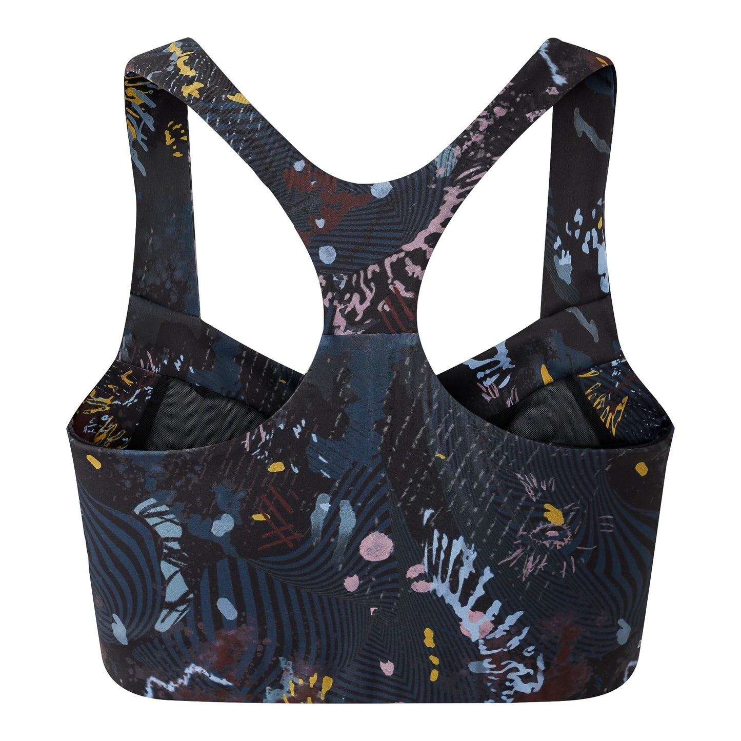 Black Print - Back - Dare 2B Womens-Ladies Swift III Sports Bra