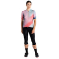 Multicoloured - Side - Dare 2B Womens-Ladies AEP Stimulus III Gradient Cycling Jersey