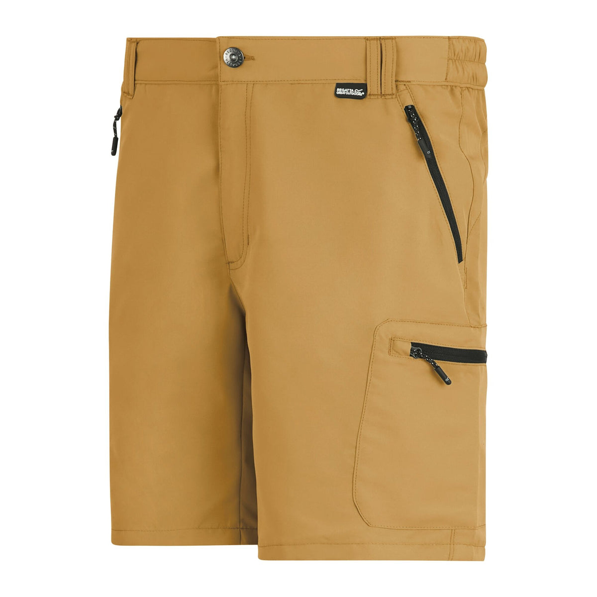 Wood Brown - Side - Regatta Mens Leesville III Shorts