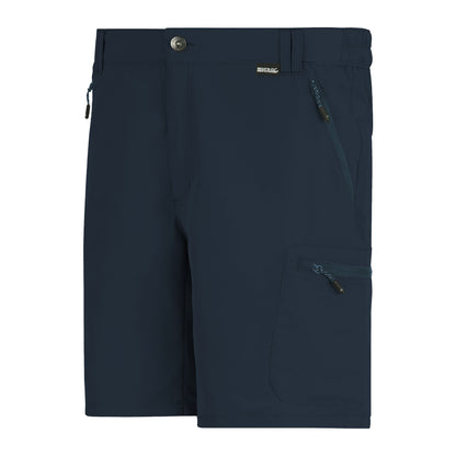 Navy - Side - Regatta Mens Leesville III Shorts