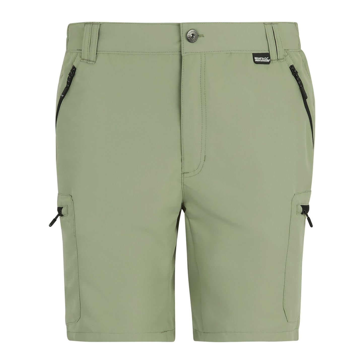 Light Sage - Front - Regatta Mens Leesville III Shorts