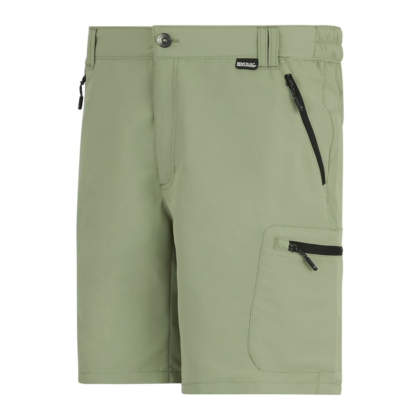 Light Sage - Side - Regatta Mens Leesville III Shorts