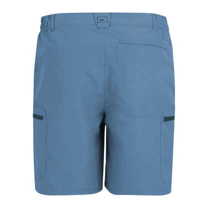 China Blue - Back - Regatta Mens Leesville III Shorts