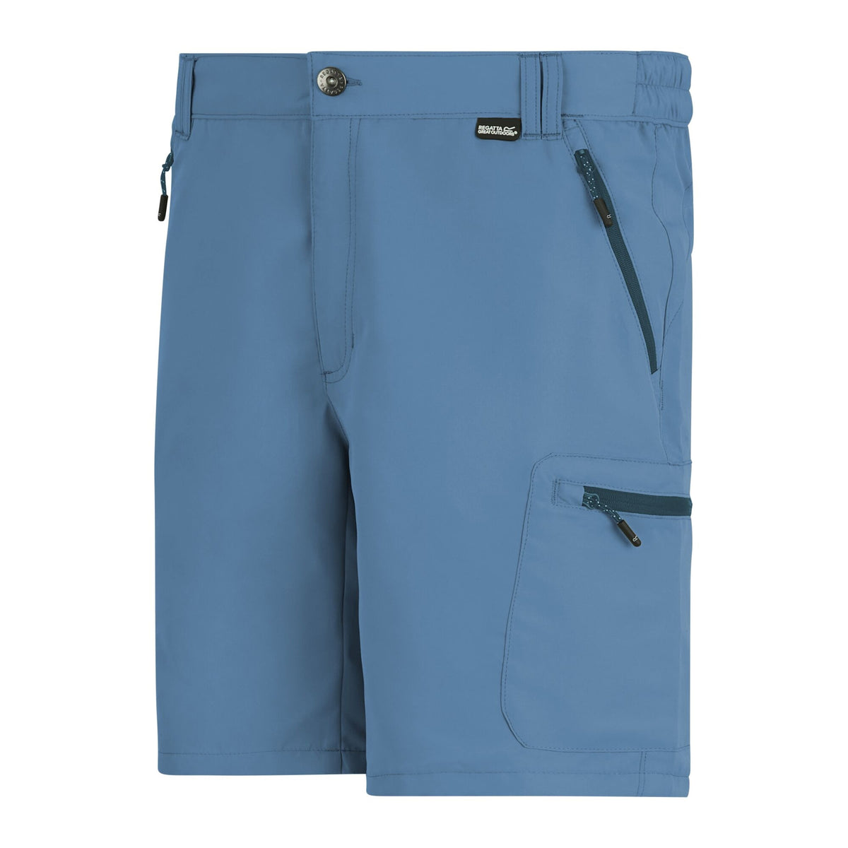 China Blue - Side - Regatta Mens Leesville III Shorts