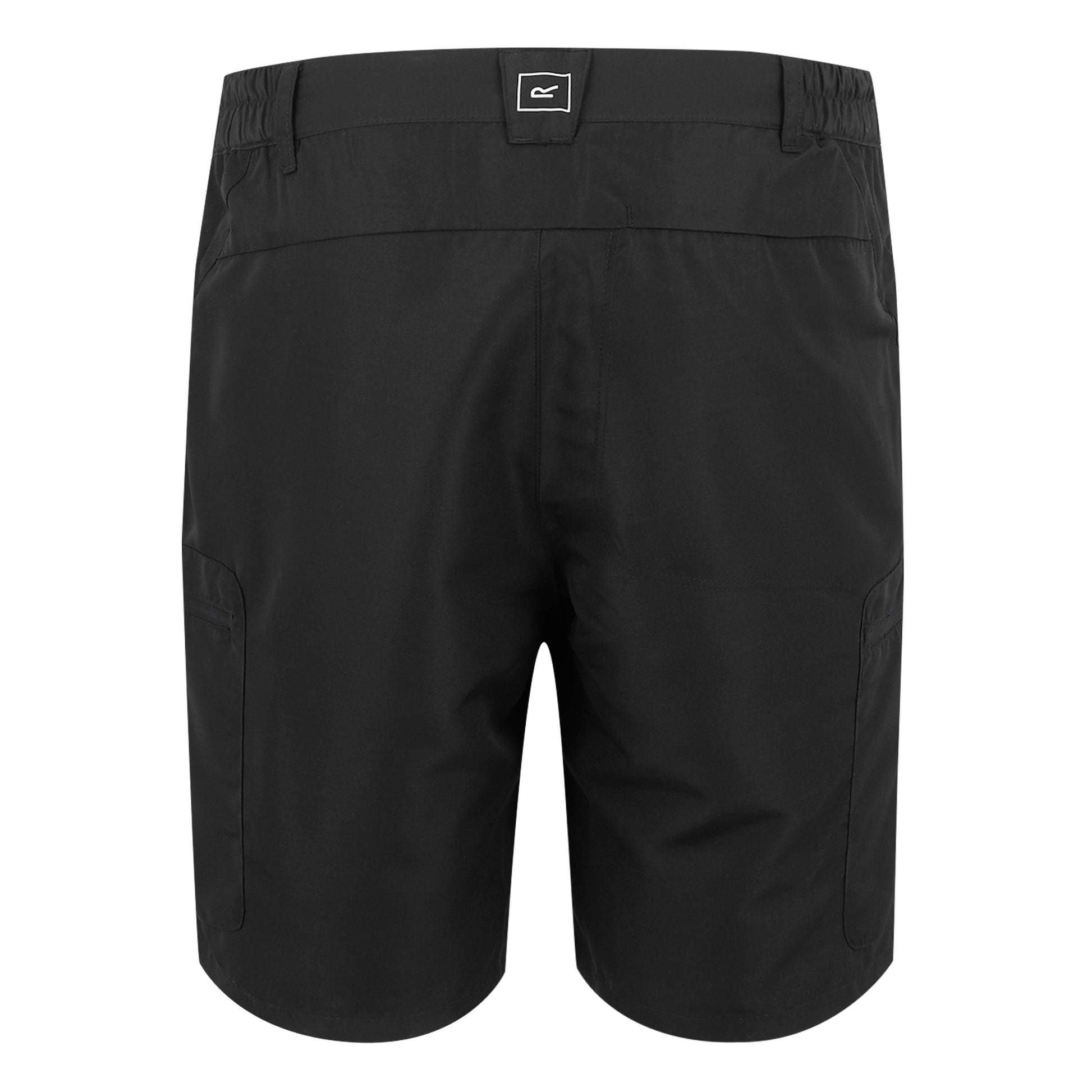 Black - Back - Regatta Mens Leesville III Shorts