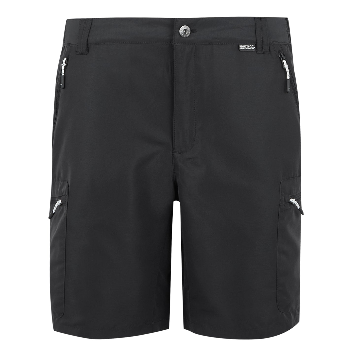 Ash - Front - Regatta Mens Leesville III Shorts