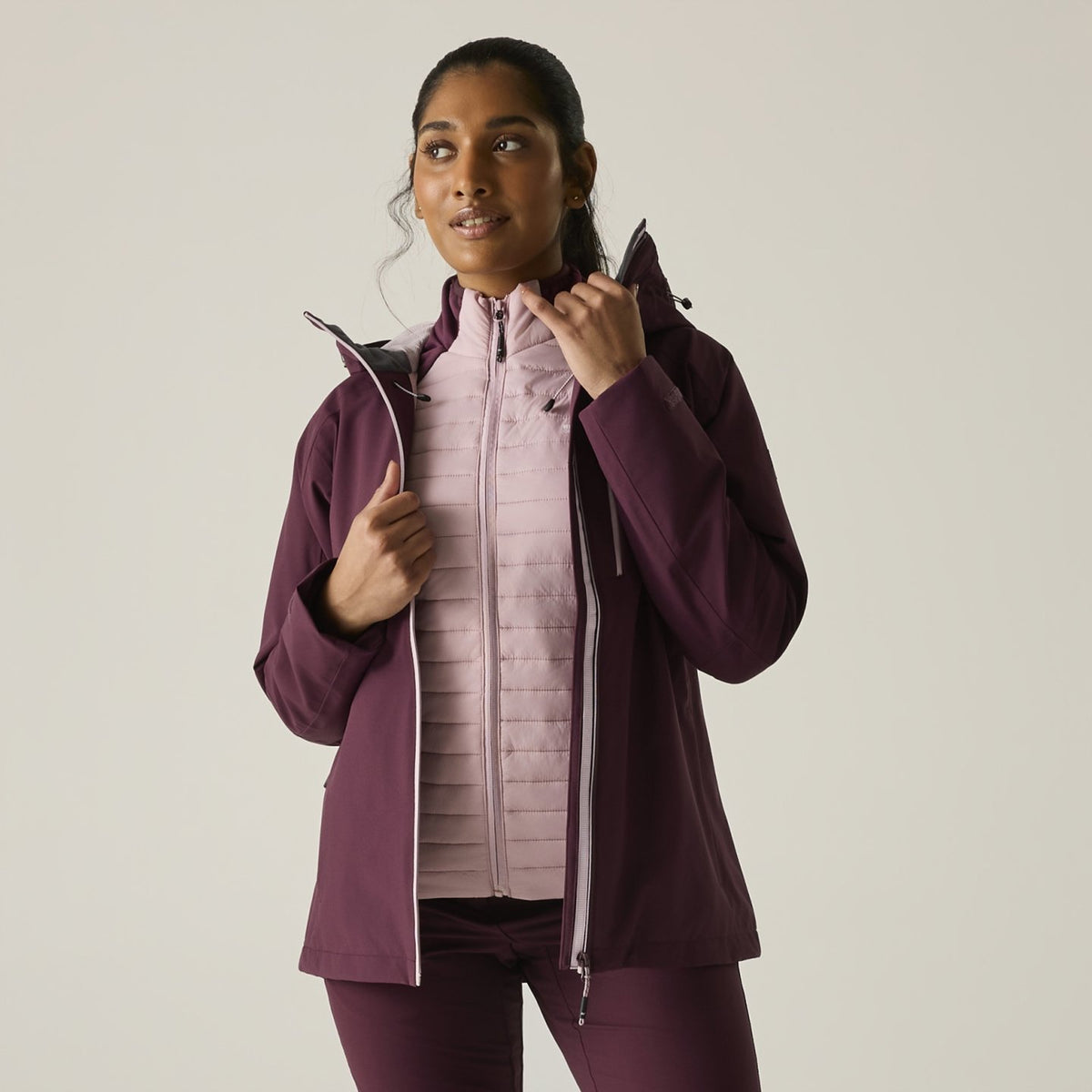 Fig - Pack Shot - Regatta Womens-Ladies Birchdale II Waterproof Jacket
