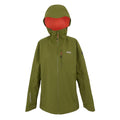 Nephrite Green-Peach Bloom - Front - Regatta Womens-Ladies Birchdale II Waterproof Jacket