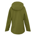 Nephrite Green-Peach Bloom - Back - Regatta Womens-Ladies Birchdale II Waterproof Jacket