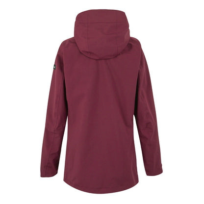 Dark Pimento - Back - Regatta Womens-Ladies Birchdale II Waterproof Jacket