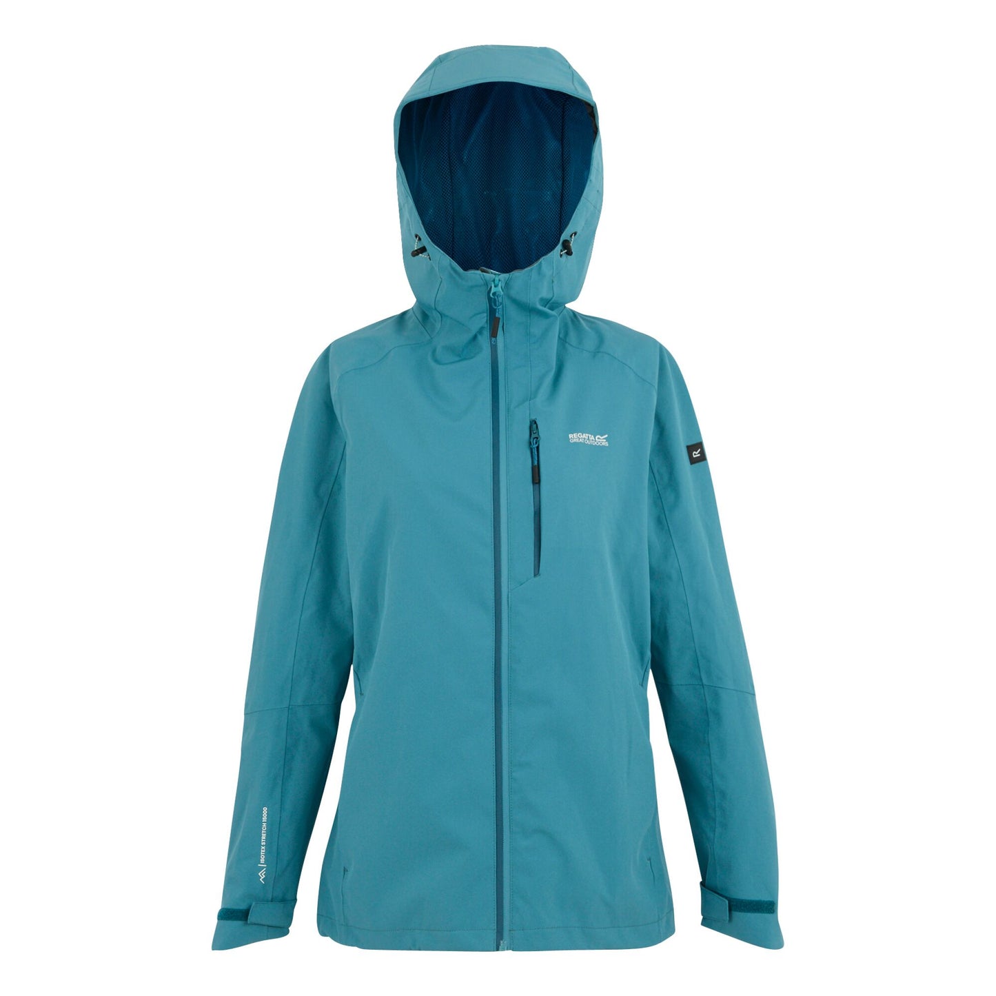 Storm Blue - Front - Regatta Womens-Ladies Birchdale II Waterproof Jacket