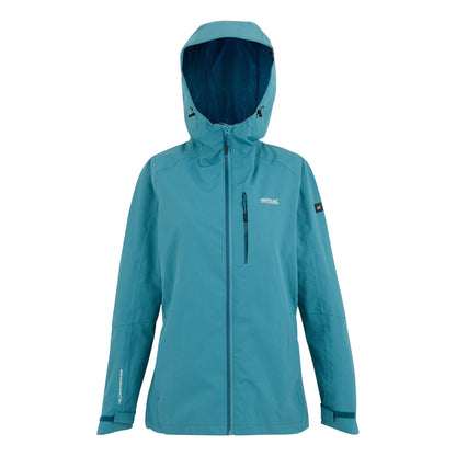 Storm Blue - Front - Regatta Womens-Ladies Birchdale II Waterproof Jacket