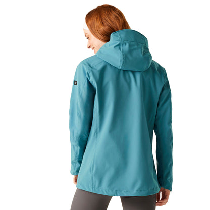 Storm Blue - Pack Shot - Regatta Womens-Ladies Birchdale II Waterproof Jacket