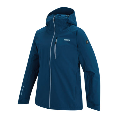 Aviator Blue - Side - Regatta Womens-Ladies Birchdale II Waterproof Jacket