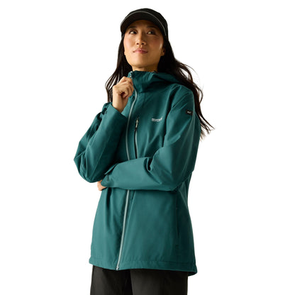 Mediterranean Green - Lifestyle - Regatta Womens-Ladies Birchdale II Waterproof Jacket