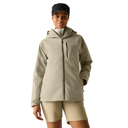 Parchment - Lifestyle - Regatta Womens-Ladies Birchdale II Waterproof Jacket