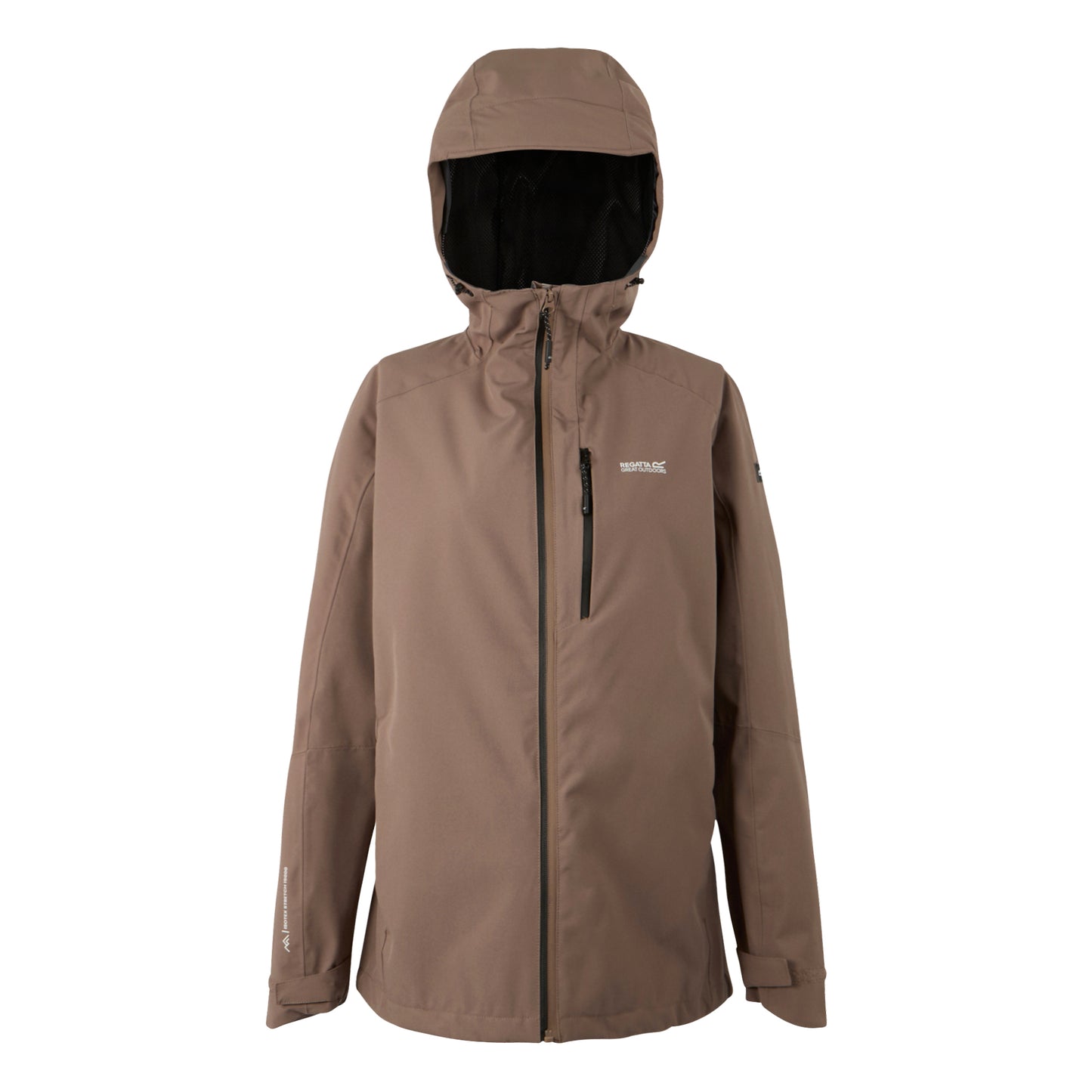Mocha - Front - Regatta Womens-Ladies Birchdale II Waterproof Jacket