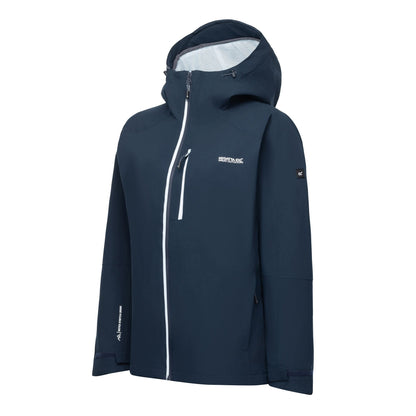 Navy-Skyway - Side - Regatta Womens-Ladies Birchdale II Waterproof Jacket