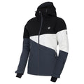 Black-Ebony - Side - Dare 2B Womens-Ladies Ice III Ski Jacket