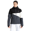 Black-Ebony - Lifestyle - Dare 2B Womens-Ladies Ice III Ski Jacket