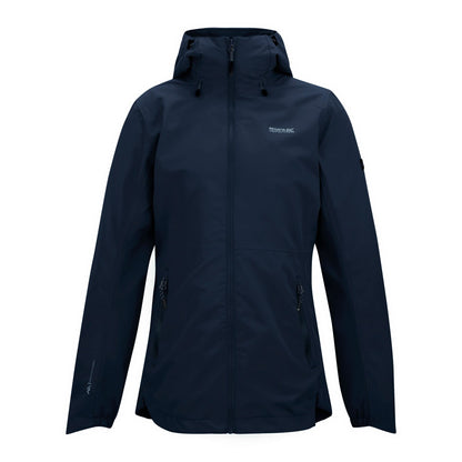 Navy - Front - Regatta Womens-Ladies Hamara IV Waterproof Jacket