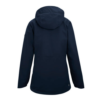 Navy - Back - Regatta Womens-Ladies Hamara IV Waterproof Jacket