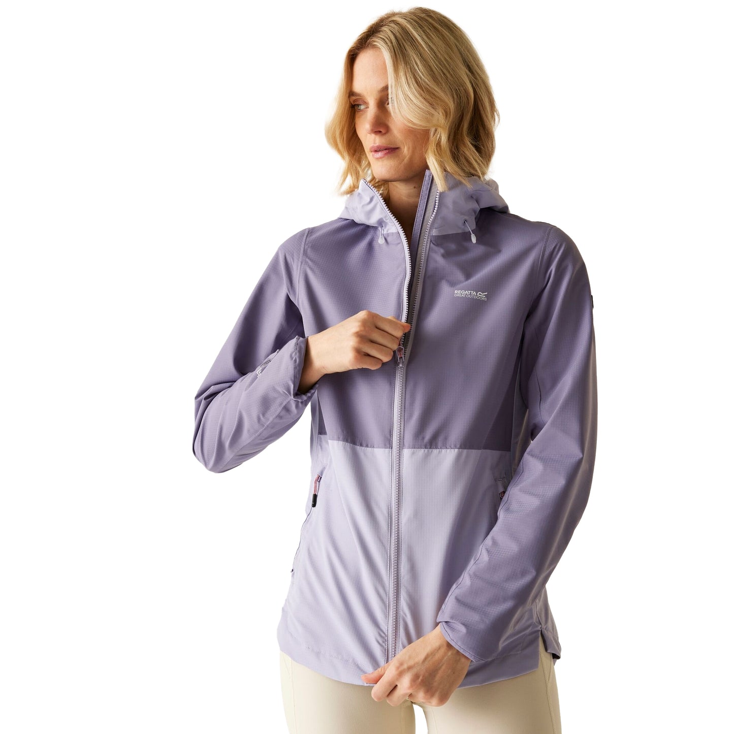 Purple Sage-Wisteria - Lifestyle - Regatta Womens-Ladies Hamara IV Waterproof Jacket