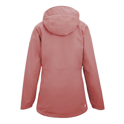 Peach Pink - Back - Regatta Womens-Ladies Hamara IV Waterproof Jacket