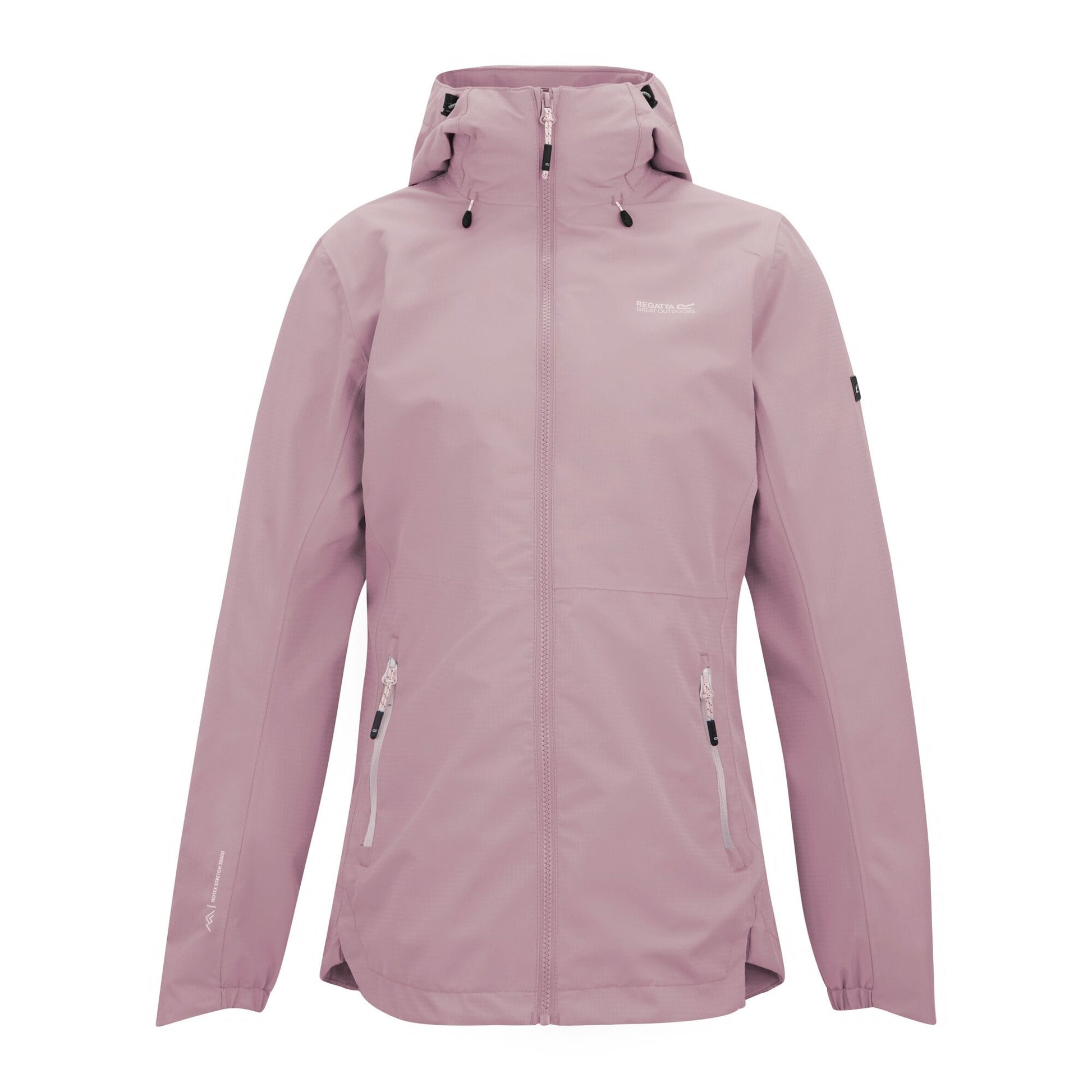 Powder Lilac - Front - Regatta Womens-Ladies Hamara IV Waterproof Jacket