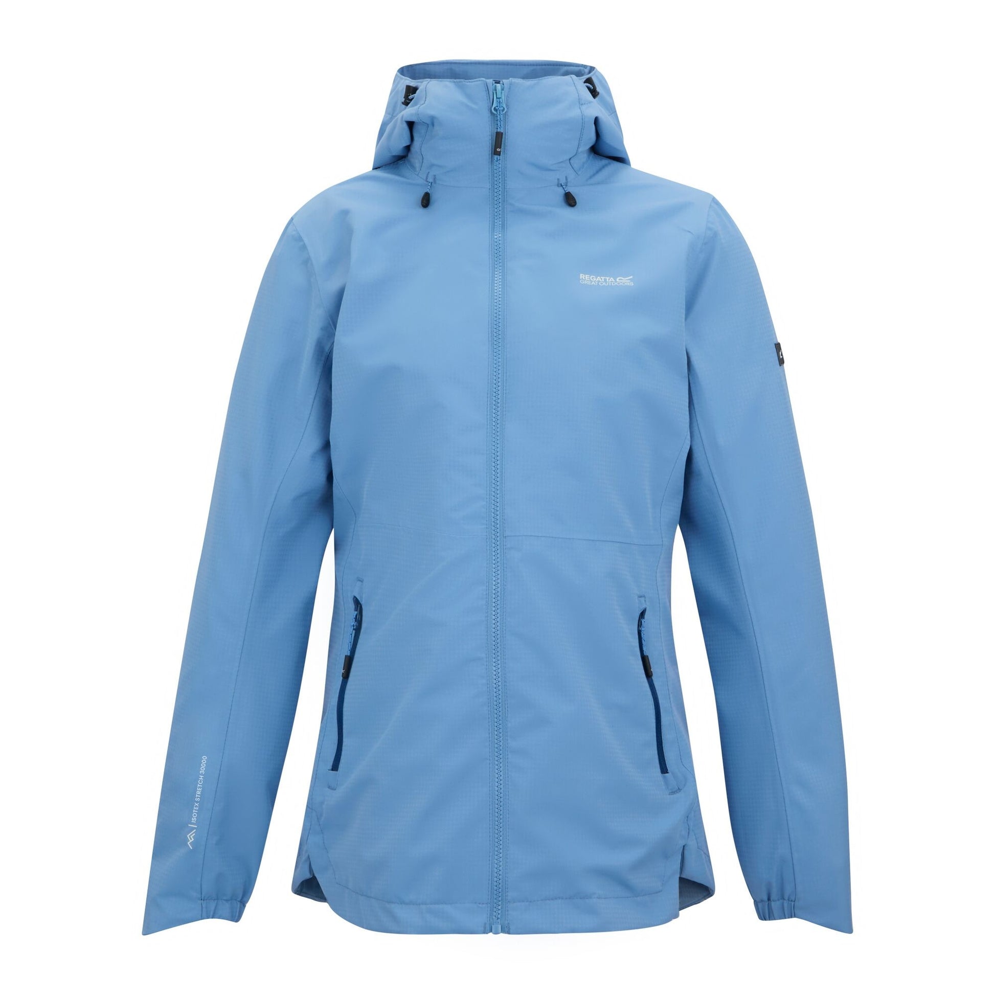 Washed Denim - Front - Regatta Womens-Ladies Hamara IV Waterproof Jacket