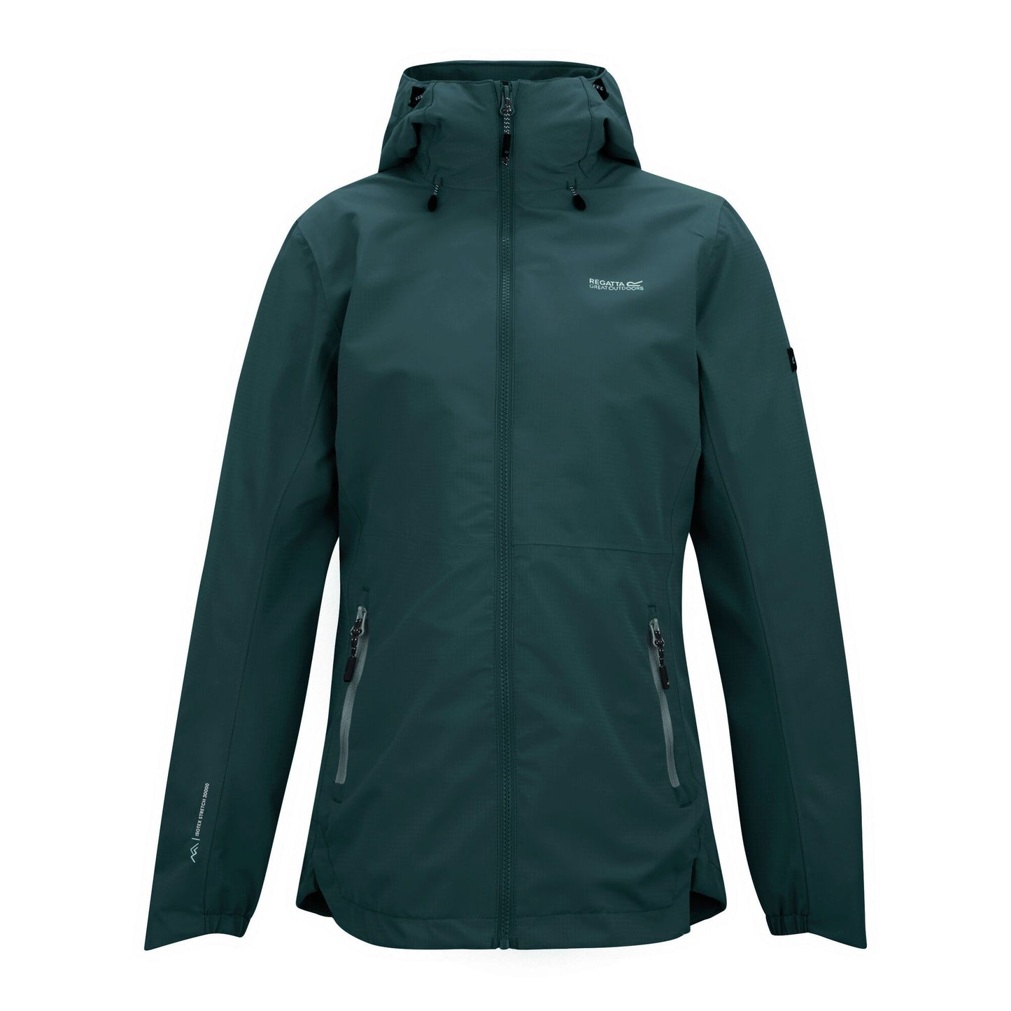 Mediterranea Green - Front - Regatta Womens-Ladies Hamara IV Waterproof Jacket