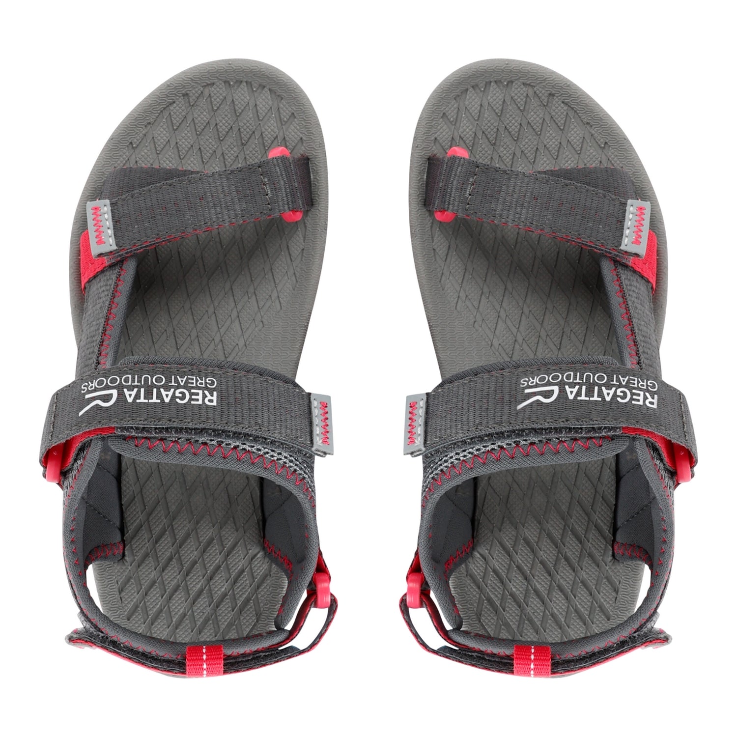 Granite-Pop Pink - Side - Regatta Childrens-Kids Blaze Sandals