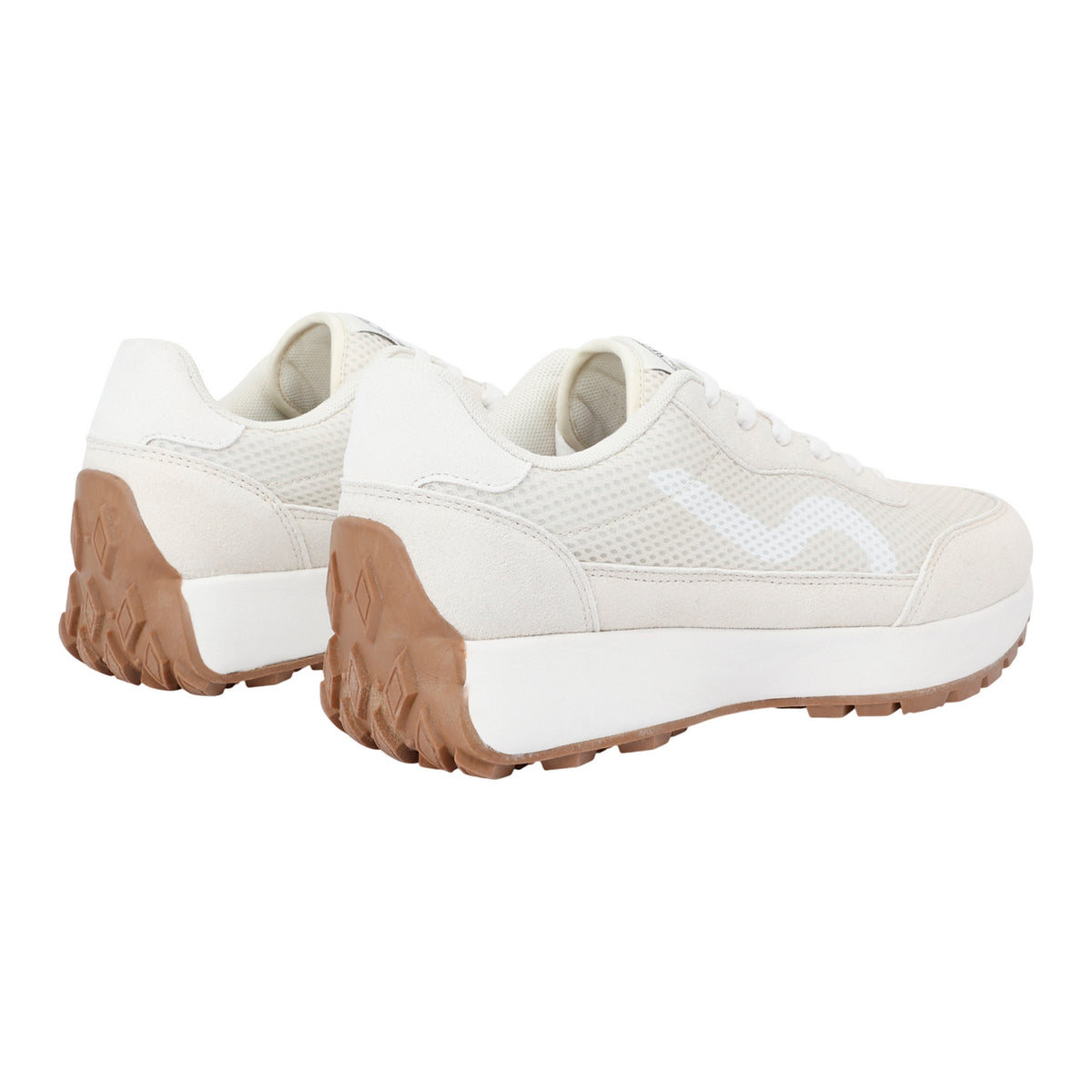 Light Vanilla - Back - Regatta Womens-Ladies Marine Heritage Trainers