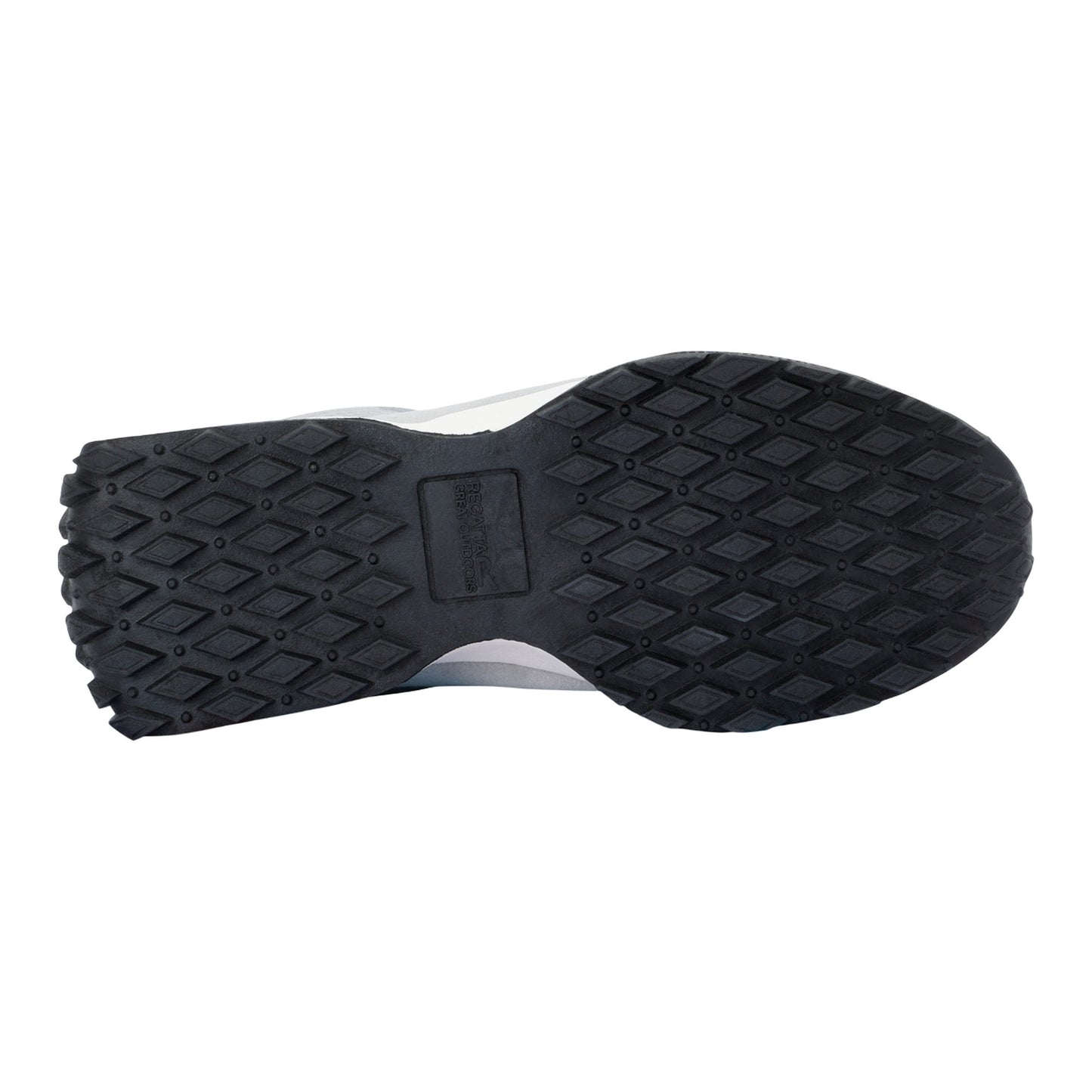 Grey - Side - Regatta Womens-Ladies Marine Heritage Trainers