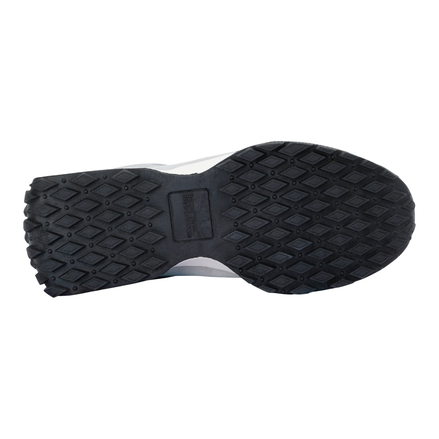 Grey - Side - Regatta Womens-Ladies Marine Heritage Trainers