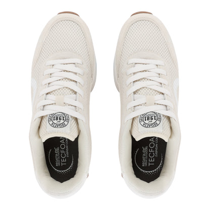 Light Vanilla - Side - Regatta Womens-Ladies Marine Heritage Trainers