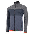 Charcoal Grey-Black Marl - Side - Dare 2B Mens Venture Fleece Jacket