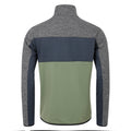 Charcoal Grey-Black Marl-Olivine Green - Back - Dare 2B Mens Venture Fleece Jacket