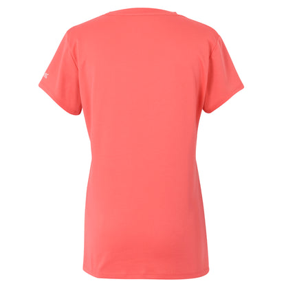 Peach Bloom - Back - Regatta Womens-Ladies Fingal IX Flowers T-Shirt